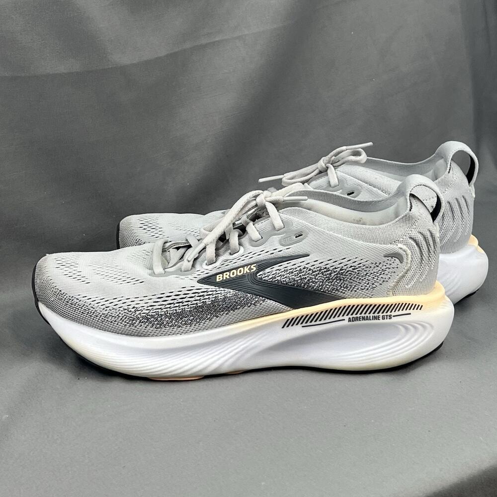 Brooks Adrenaline GTS 25 Women’s 9 Wide Gray Running Shoes 1204431D032 - Picture 2 of 10